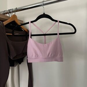 Lululemon Athletica Light Pink Sports Bra